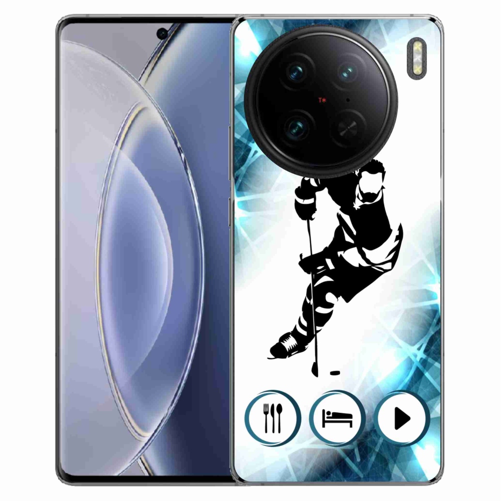 Zselés borítás mmCase a Vivo X90 Pro-n - jégkorong 1