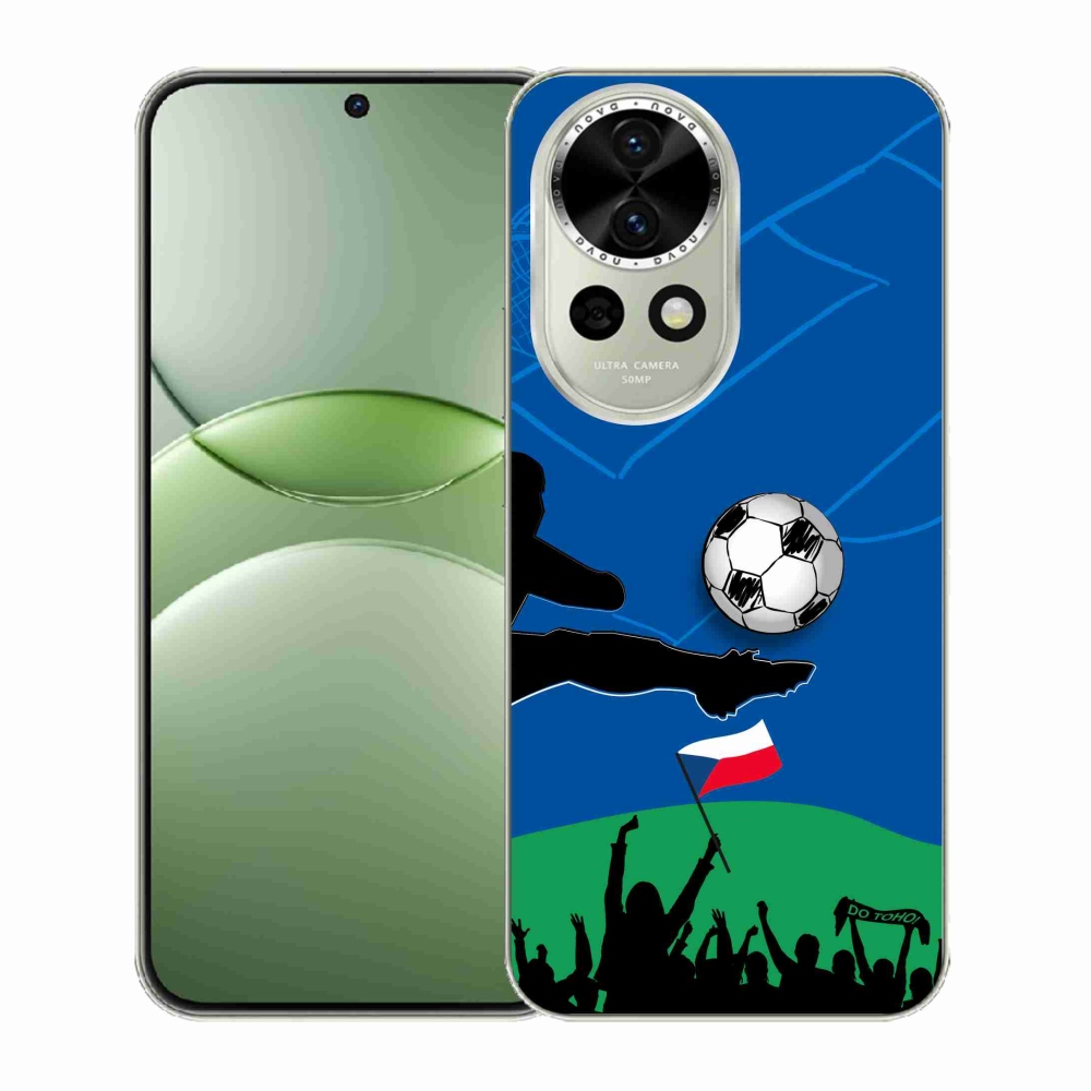 Gél borítás mmCase a Huawei Nova 13 5G-n - futballszurkolók