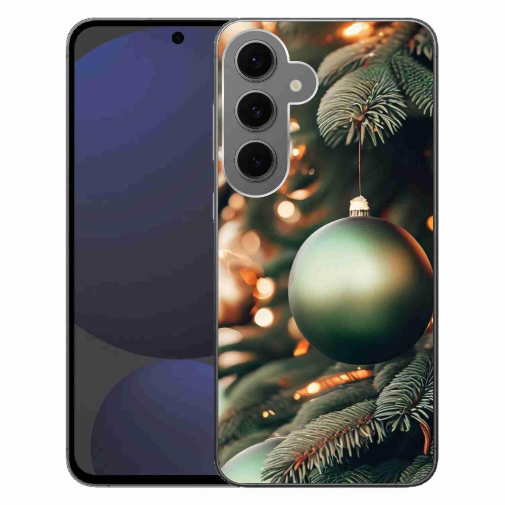 Gél borítás mmCase Samsung Galaxy S24 FE - karácsonyi dekoráció 1