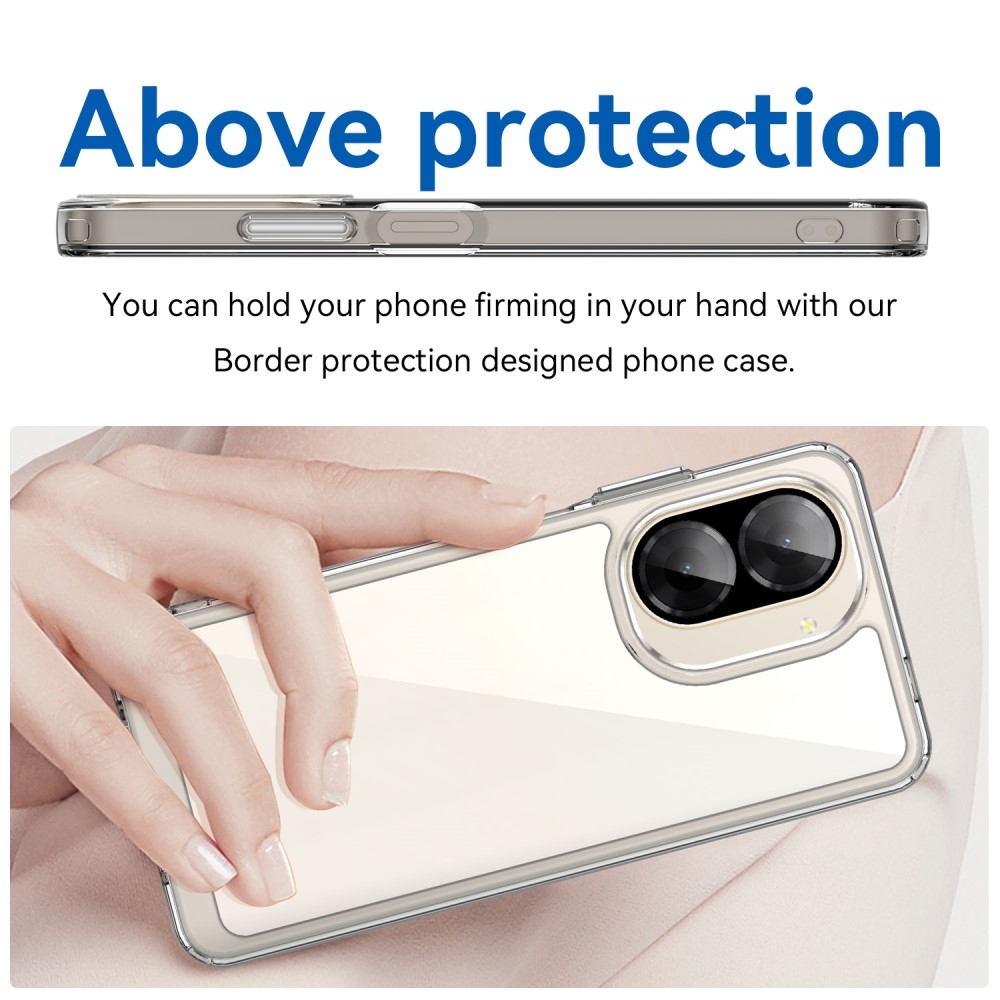 Gél tok kemény hátlappal Xiaomi Redmi A5 (173.45x79.35x8.45mm) - átlátszó