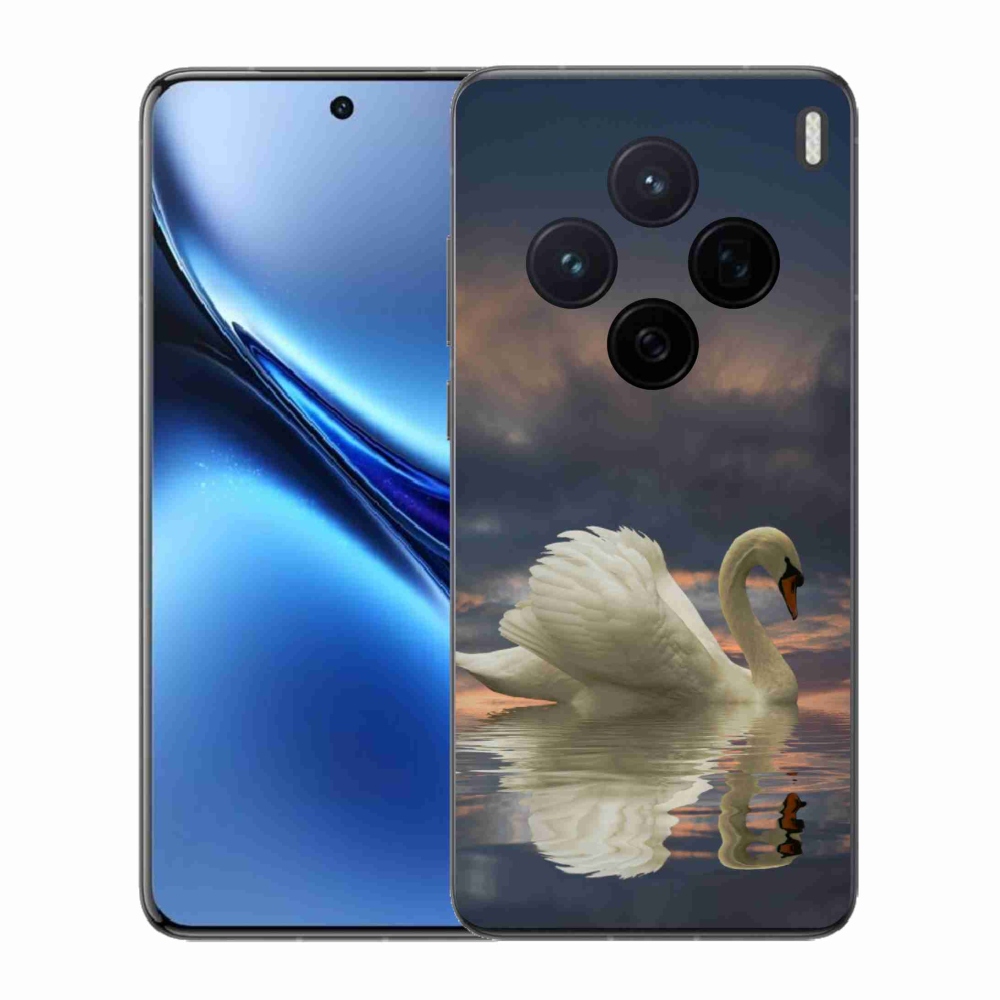 Zselés borítás mmCase a Vivo X200 5G-hez - hattyú