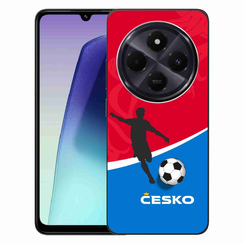 Gél borítás mmCase a Xiaomi Redmi 14C/Poco C75-hez - futball