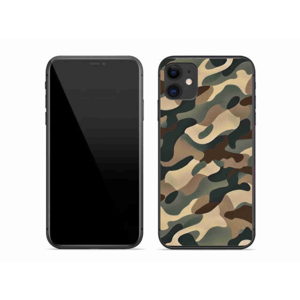 Zselés borítás mmCase iPhone 11 készülékhez - terepszínű minta 11