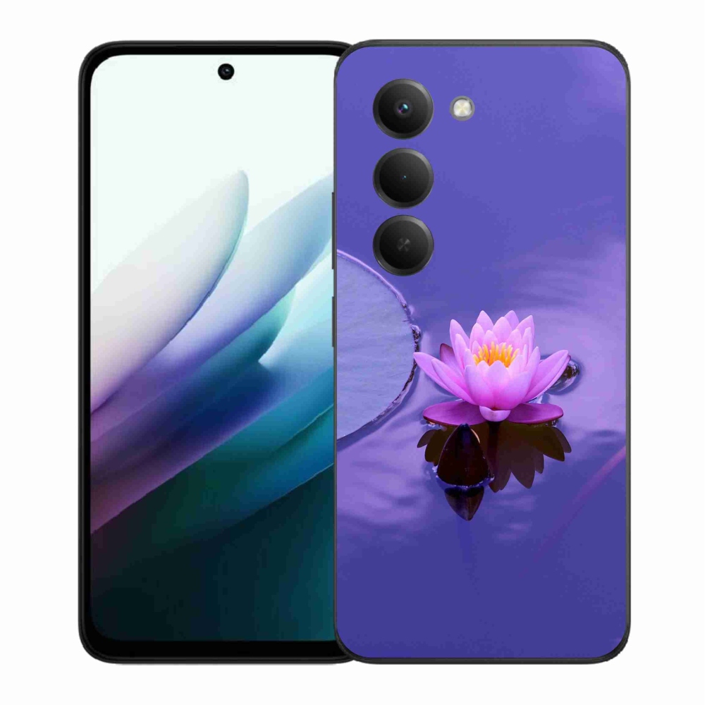 Gél borítás mmCase a Xiaomi Redmi 15 4G/5G (171mm) - virág a felületen