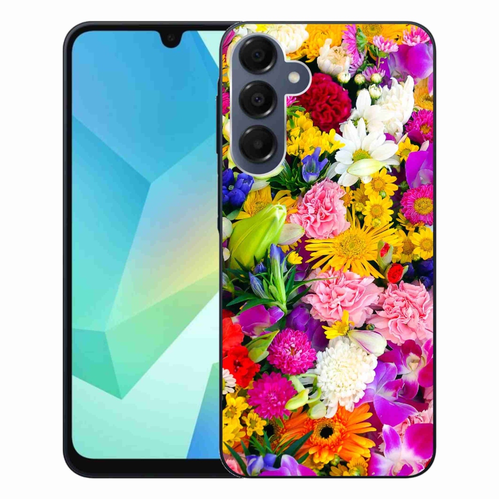 Gél borítás mmCase Samsung Galaxy A16 4G/5G - virágok 12