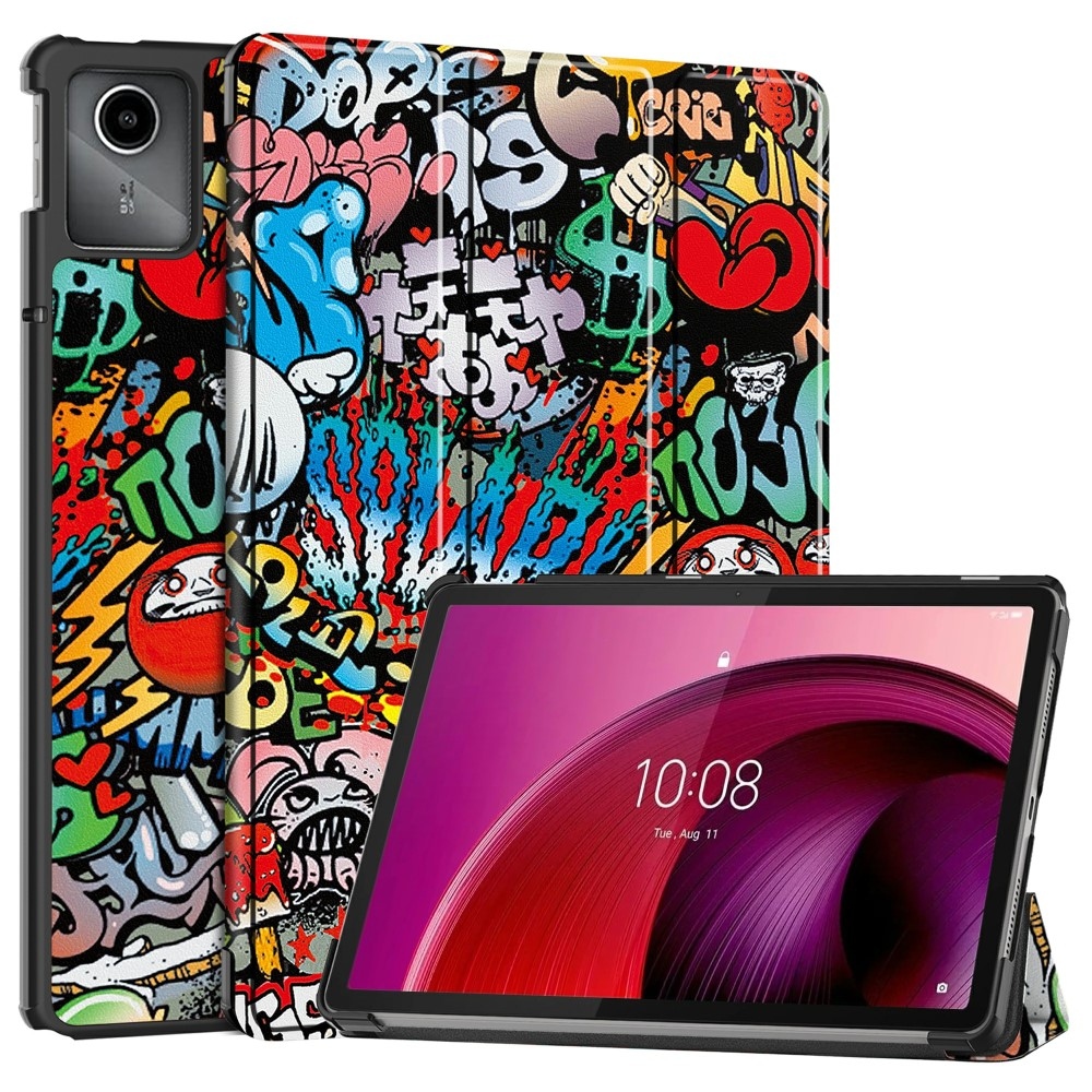 Nyomtatás intelligens záró tok Lenovo Tab M11/Tab K11 - graffiti