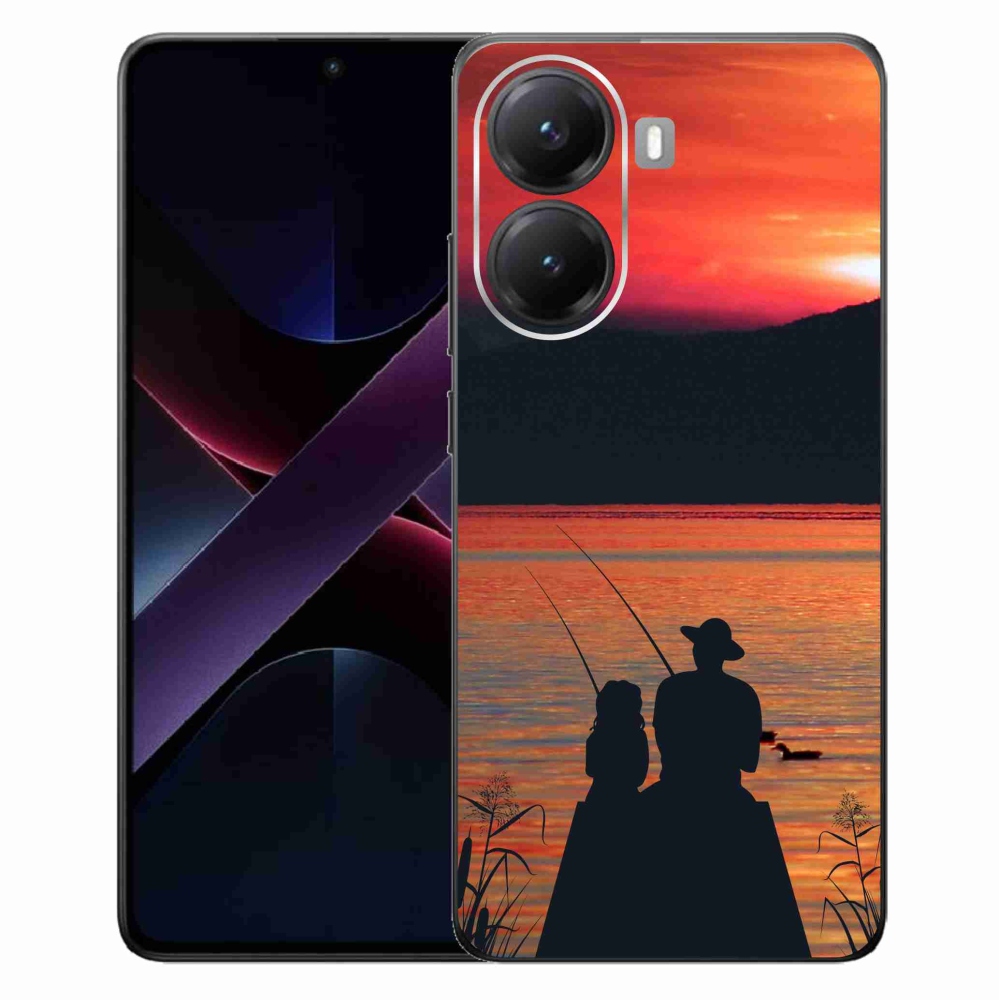 Gél borítás mmCase a Xiaomi Poco X7 Pro 5G számára - halászat 3