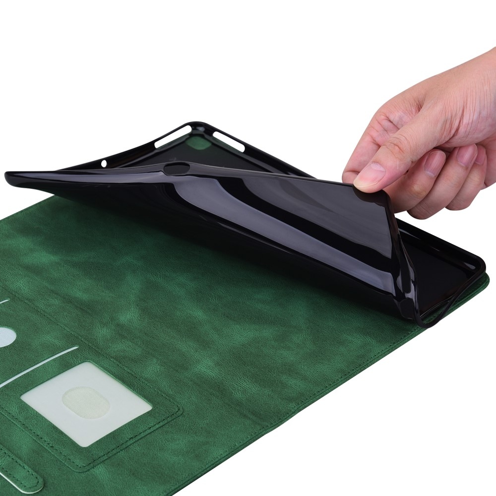 Zárható tok Lenovo Tab M10 5G - zöld