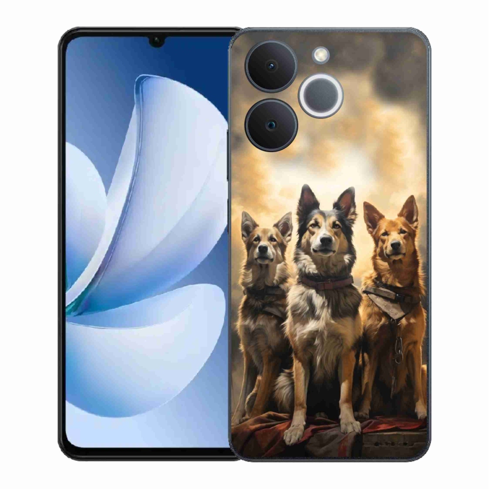 Zselés borítás mmCase a Realme Note 70T-hez - három psi