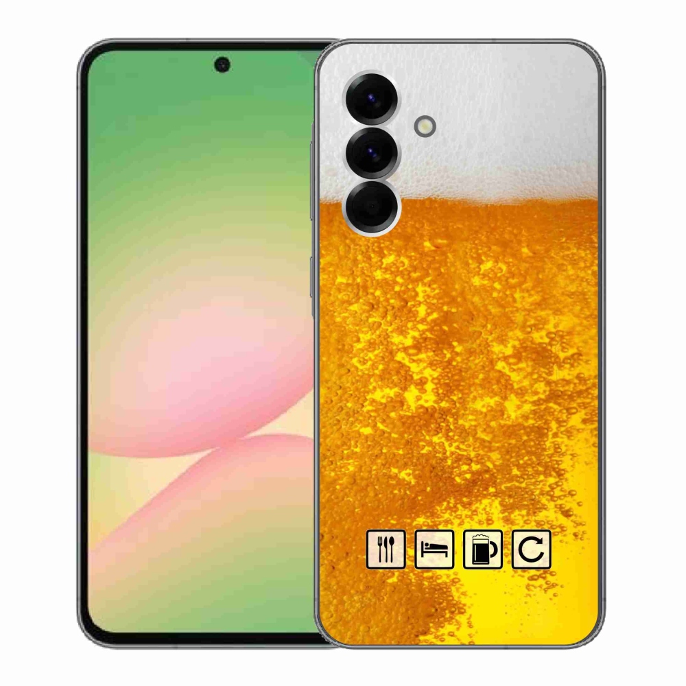 Gél borítás mmCase Samsung Galaxy A56 5G - sör motívum 3