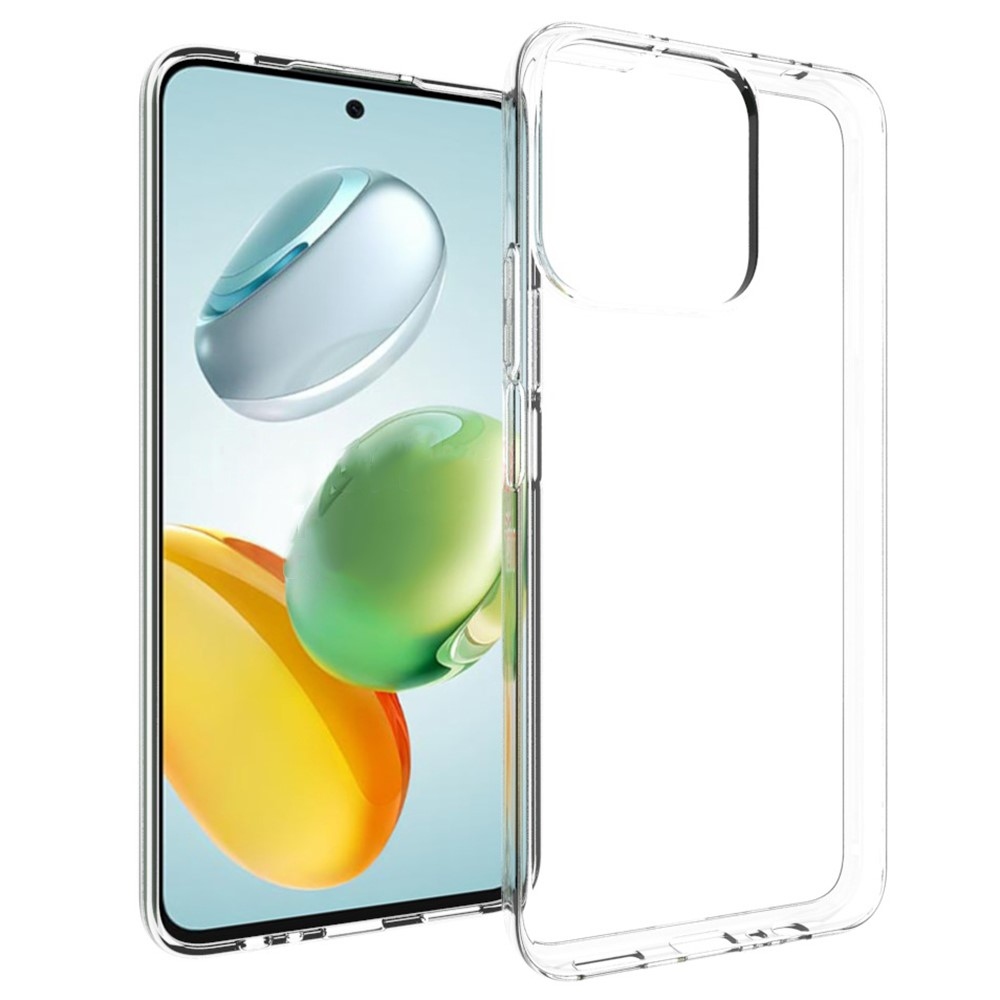 Átlátszó gél tok a Honor 200 Smart 5G készülékhez - átlátszó