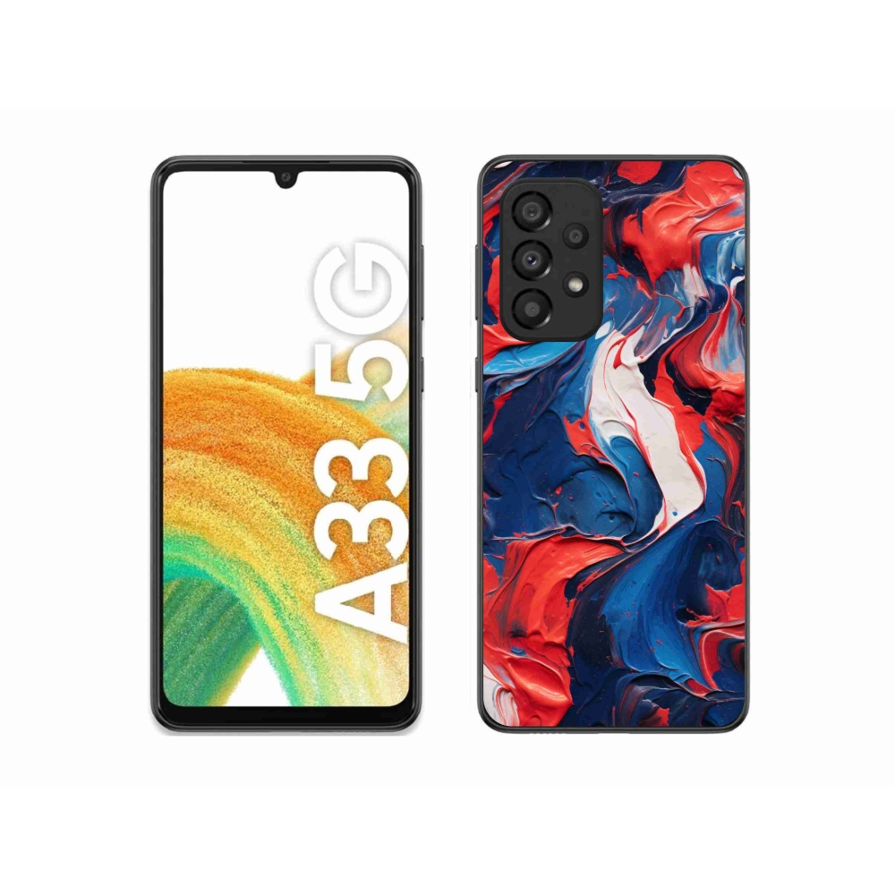 Gél borítás mmCase Samsung Galaxy A33 5G - absztrakt motívum 7