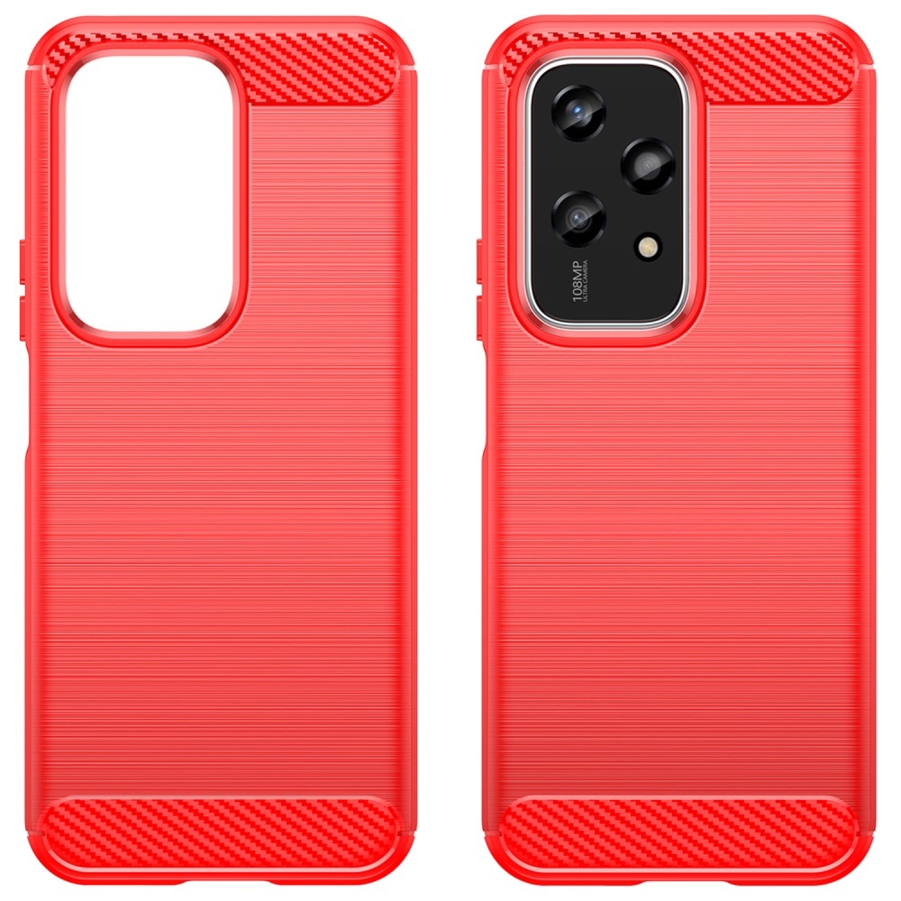 Szénálló zselés tok a Honor 200 Lite 5G készülékhez - piros