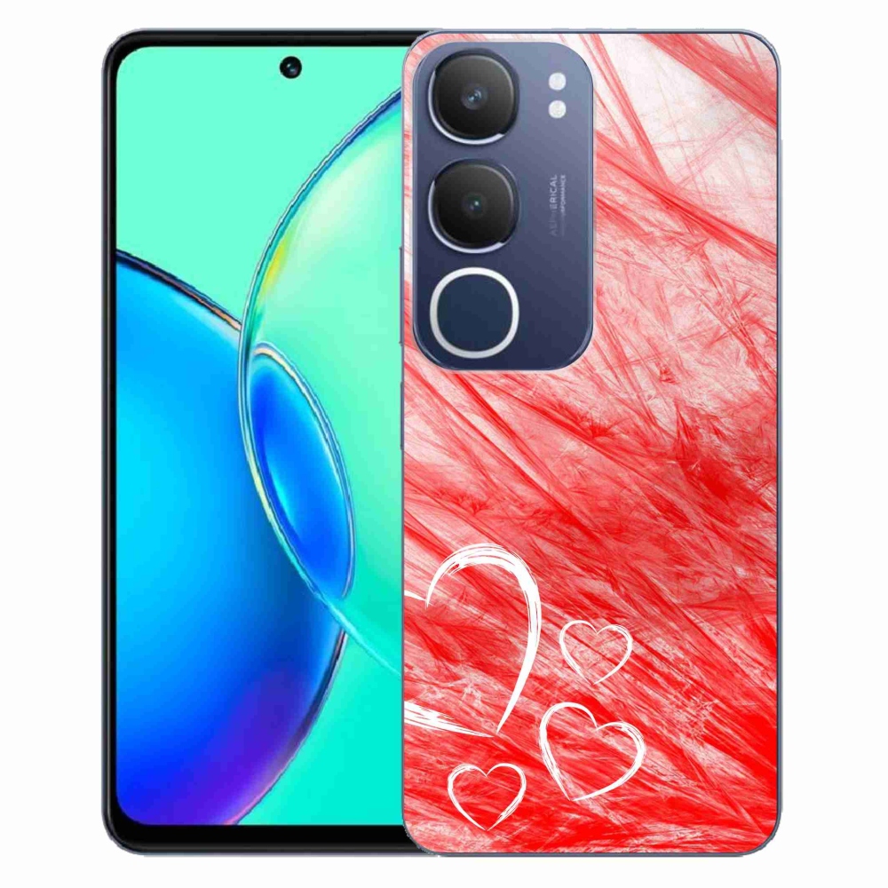Gél védőburkolat mmCase a Vivo Y19s készülékhez - szív