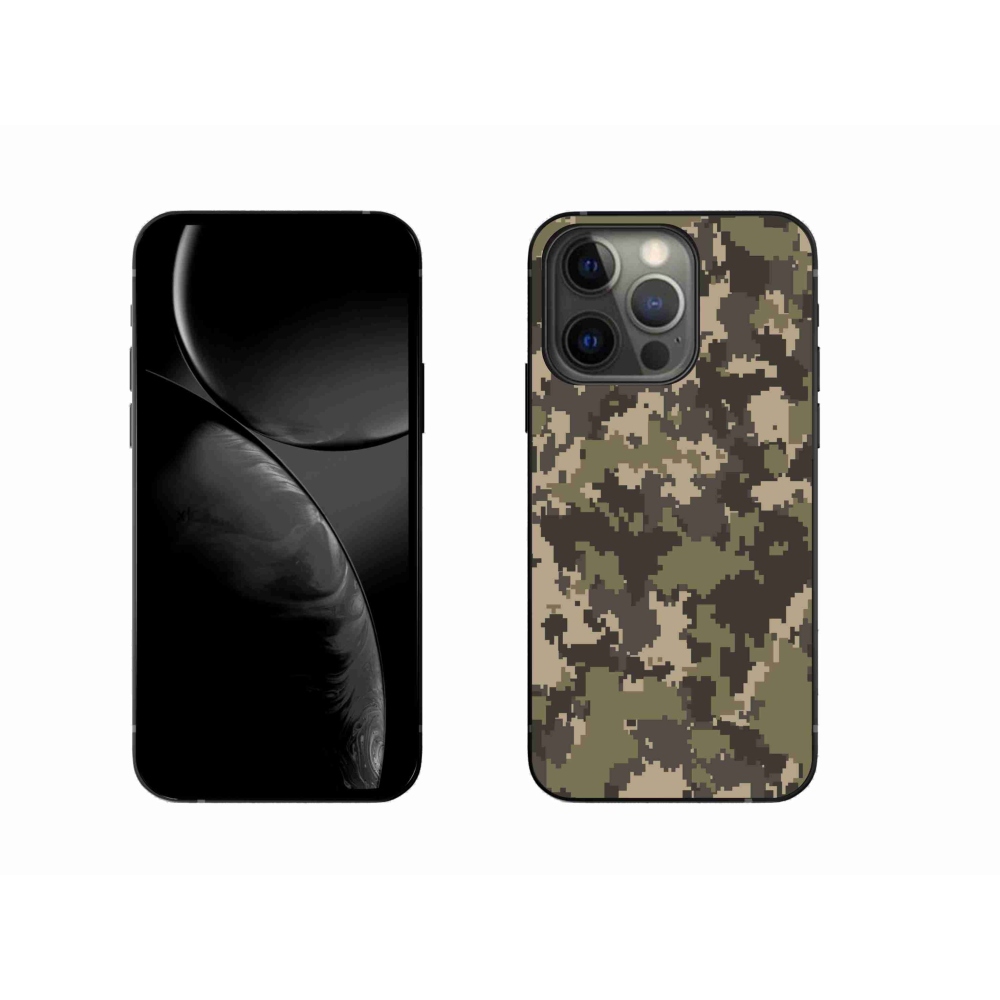 Zselés borítás mmCase iPhone 13 Pro 6.1 készülékhez - terepszínű minta 12