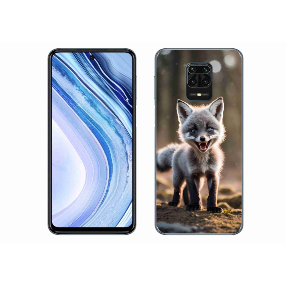 Gél borítás mmCase a Xiaomi Redmi Note 9 Pro készülékhez - angry fox