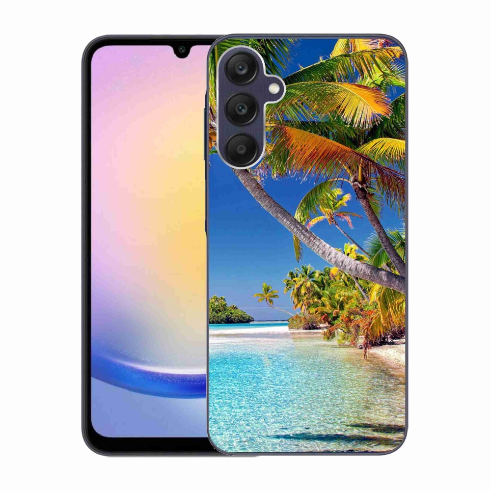 Gél tok mmCase Samsung Galaxy A25 5G - tengerparti zselés tok mmCase Samsung Galaxy A25 5G számára