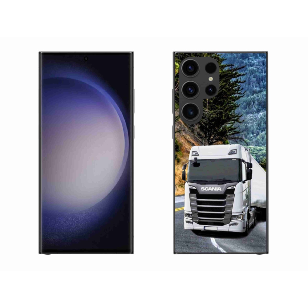 Zselés borítás mmCase Samsung Galaxy S23 Ultra 5G - teherautó 1