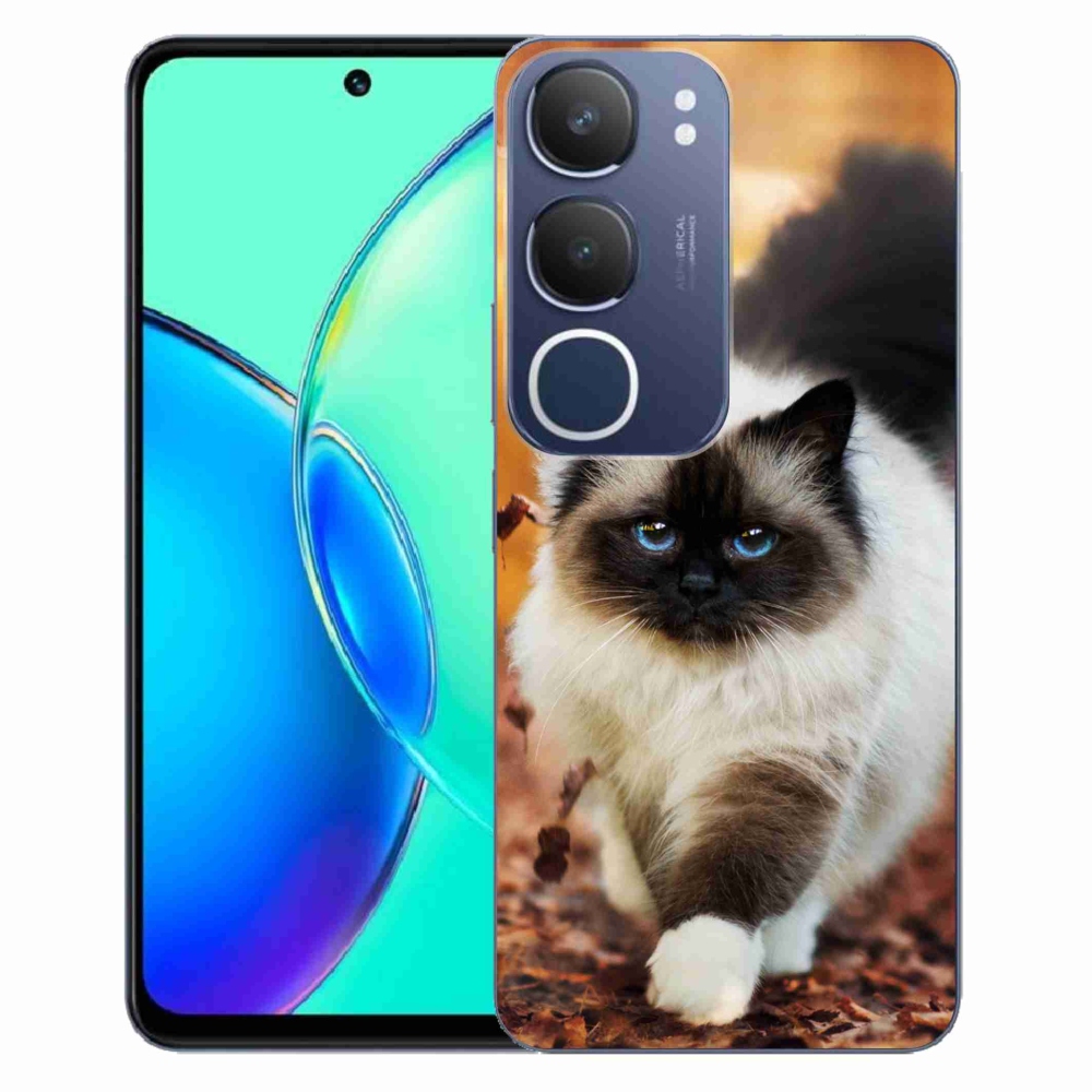 Zselés borítás mmCase a Vivo Y19s készülékhez - cat