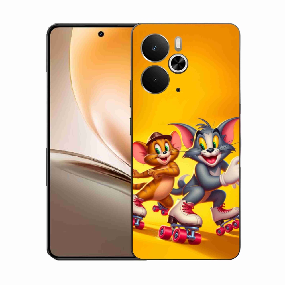 Gél borítás mmCase a Realme 14 5G/14T 5G készülékhez - tom and jerry