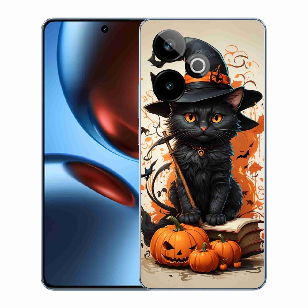 Rugalmas zselés tok mmCase képpel a Realme GT 7 5G/GT 7T 5G számára - macskavarázsló