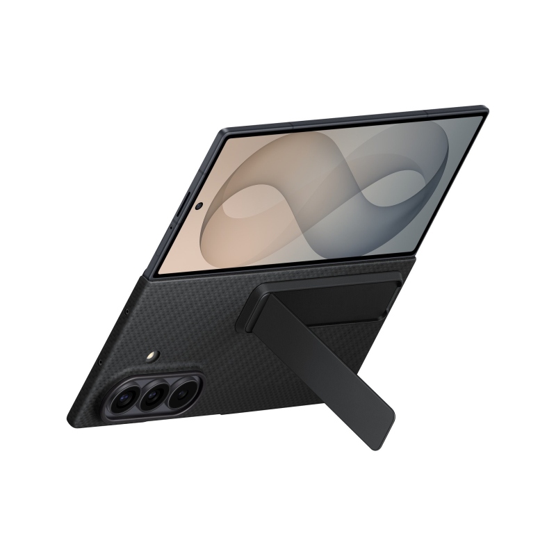 EF-XF976SBE Samsung Carbon Standing tok a Galaxy Z Fold 8-hoz, Ultra Black