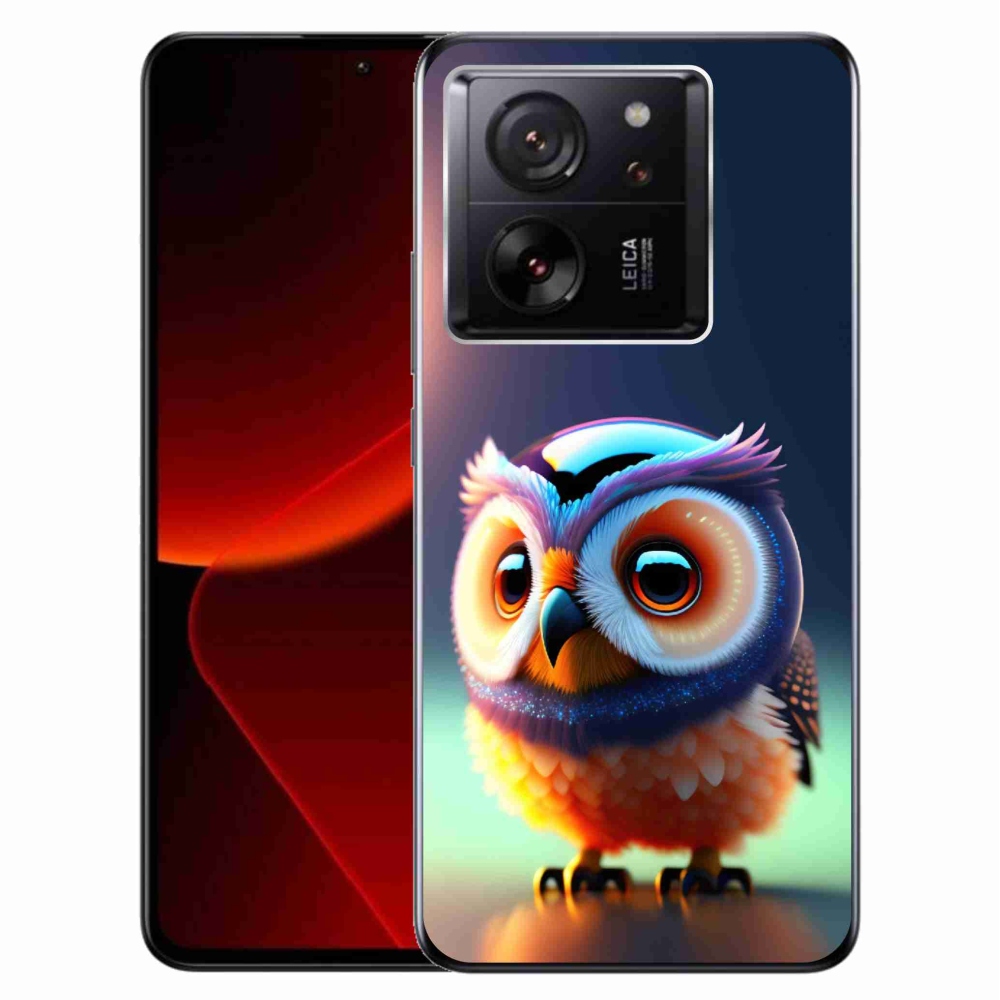 Zselés borítás mmCase a Xiaomi 13T/13T Pro számára - bagoly