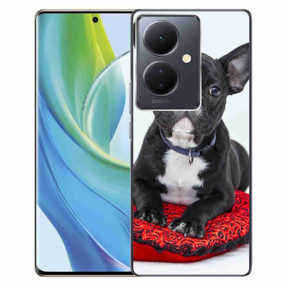 Gél tok mmCase a Vivo V29 Lite 5G számára - bulldog