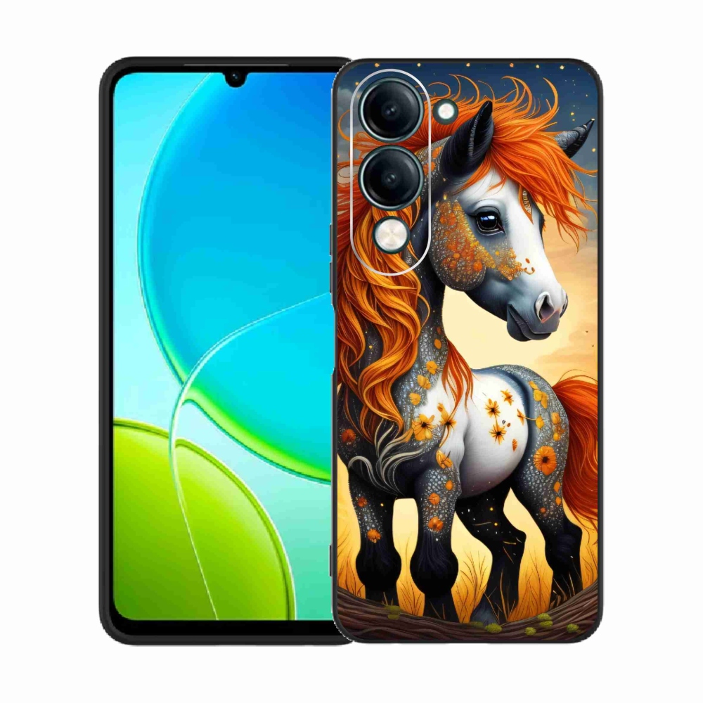 Gél borító mmCase a Vivo Y29s 5G-hez - színes póni
