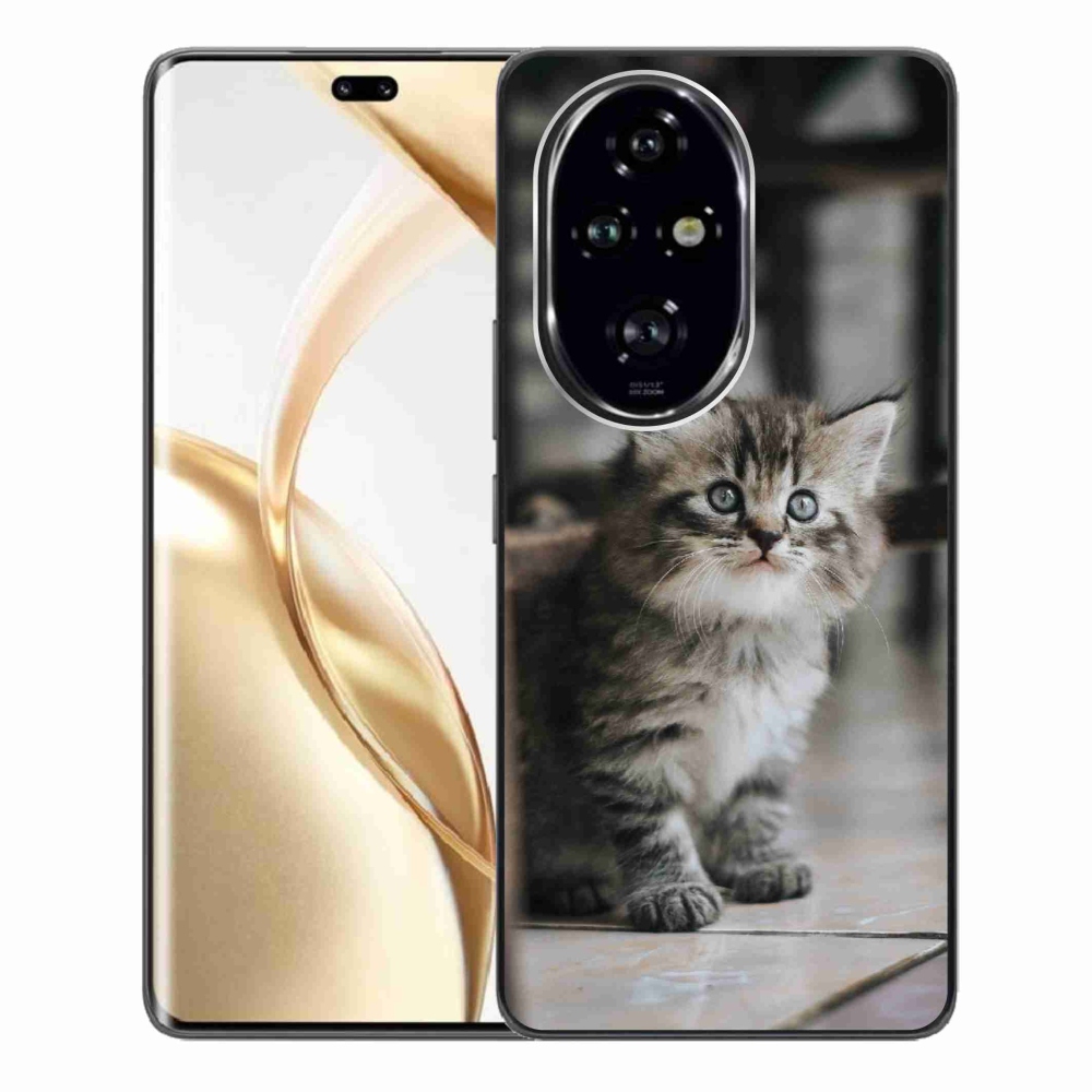 Zselés borítás mmCase a Honor 200 Pro 5G készülékhez - cica