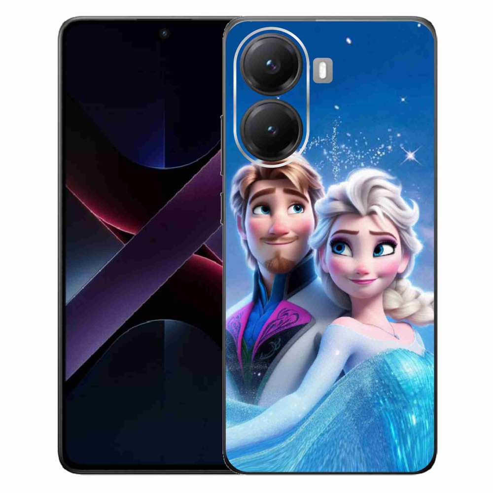 Gél borítás mmCase a Xiaomi Poco X7 Pro 5G számára - Ice Kingdom 1
