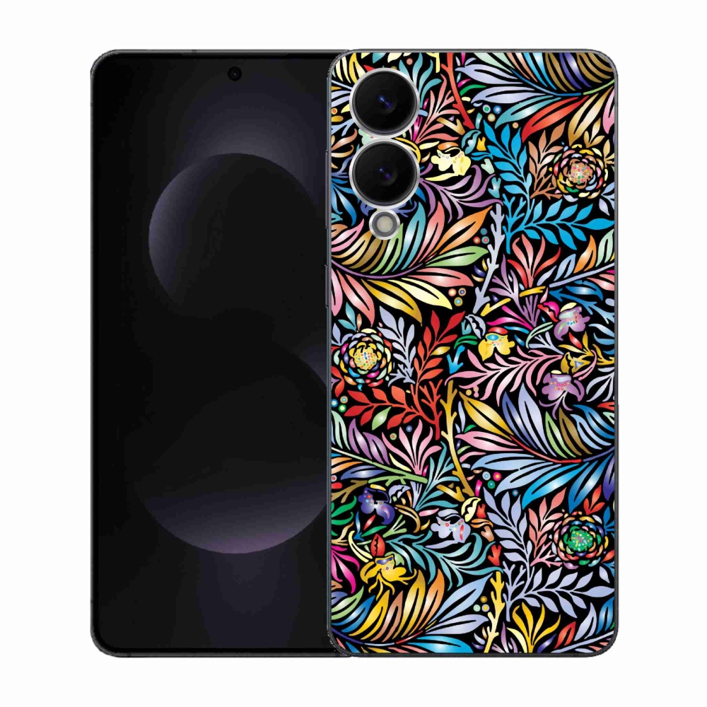 Gél borítás mmCase Samsung Galaxy S25 Edge - virágok 5