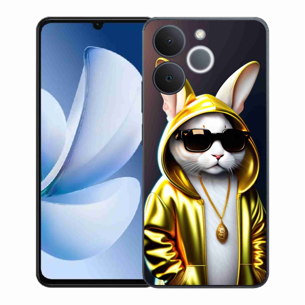 Zselés borítás mmCase a Realme Note 70T-hez - cat boss