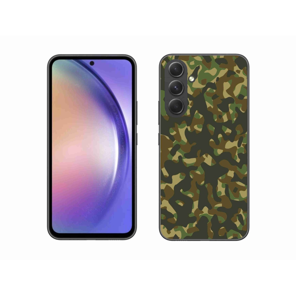 Gél védőhuzat mmCase Samsung Galaxy A54 5G - terepszínű mintázat 1