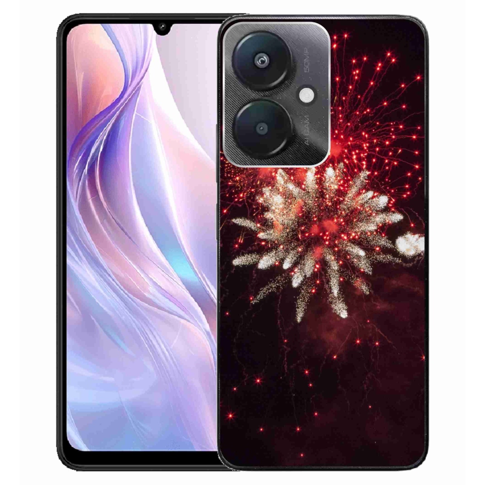 Gél borítás mmCase a Xiaomi Redmi 13C 5G - tűzijátékhoz