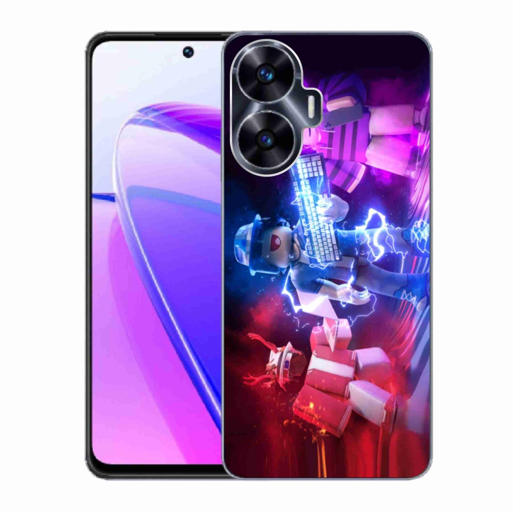 Gél borítás mmCase a Realme C55 készülékhez - roblox
