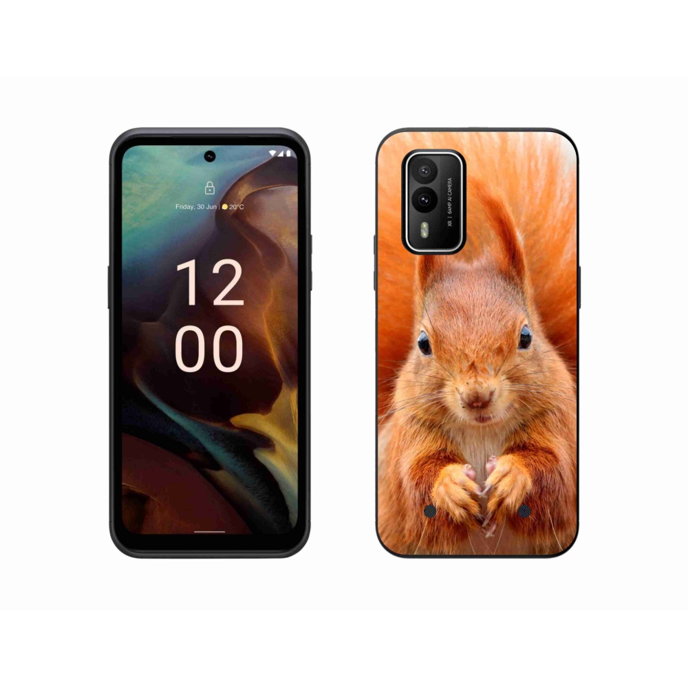 Zselés borítás mmCase a Nokia XR21 készülékhez - mókus