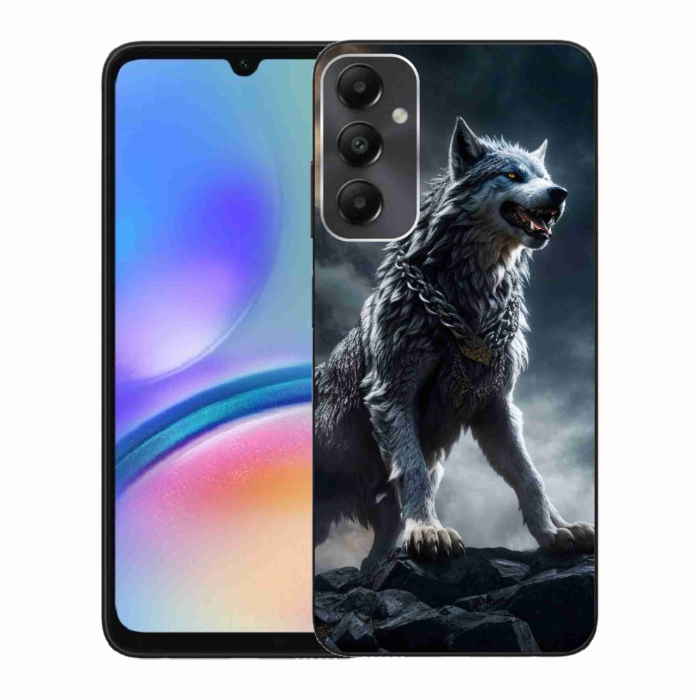 Zselés borítás mmCase Samsung Galaxy A05s készülékhez - farkas 1