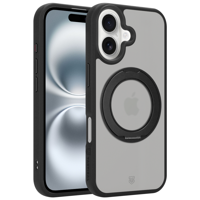 Tactical MagForce Hyperstand tok az Apple iPhone 16-hoz, Asphalt színben