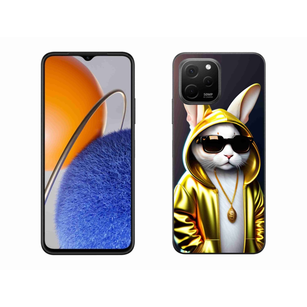 Gél borítás mmCase a Huawei Nova Y61 készülékhez - cat boss