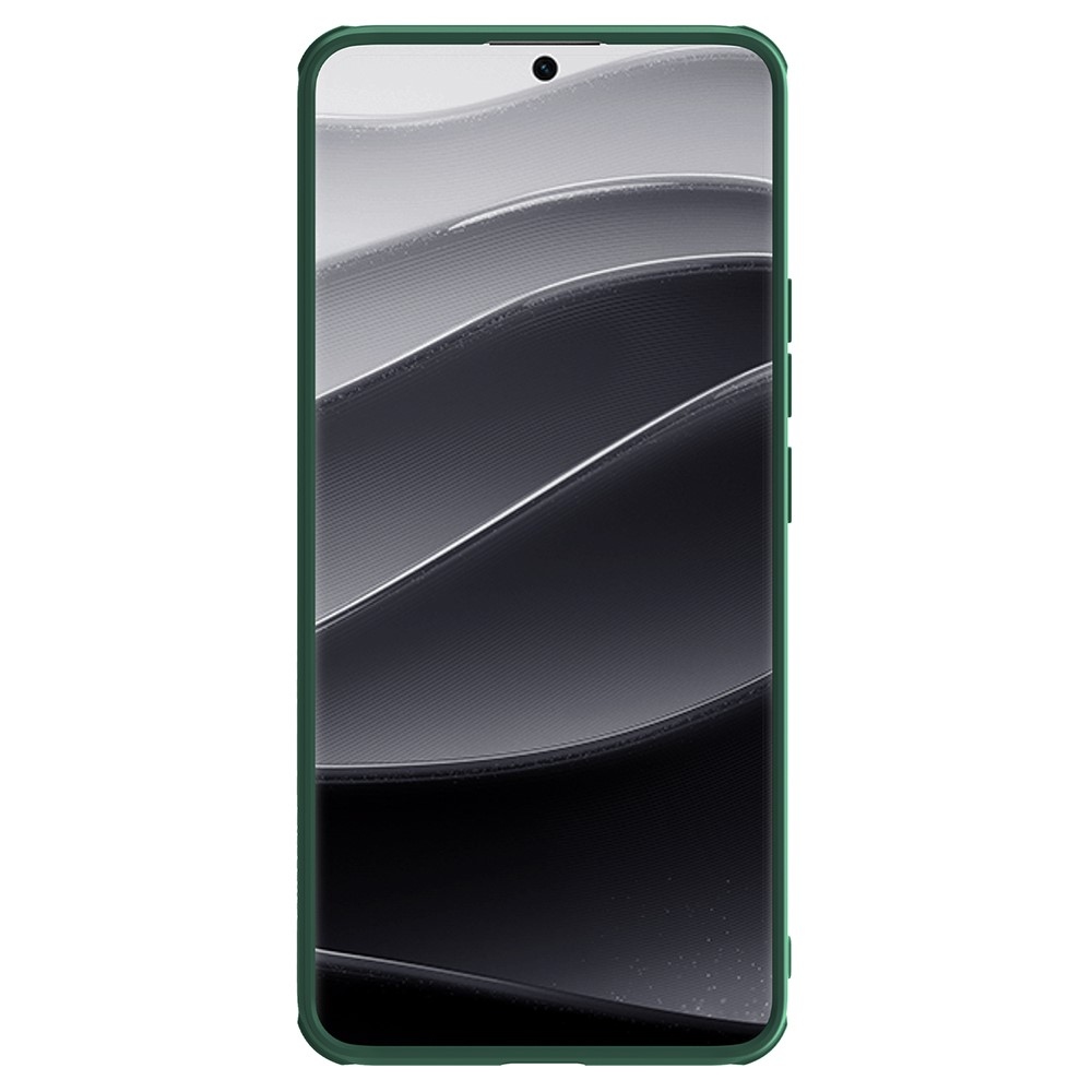 NLK zselés tok kameravédelemmel a Xiaomi Redmi Note 14 Pro 5G/Poco X7 5G számára - zöld színű