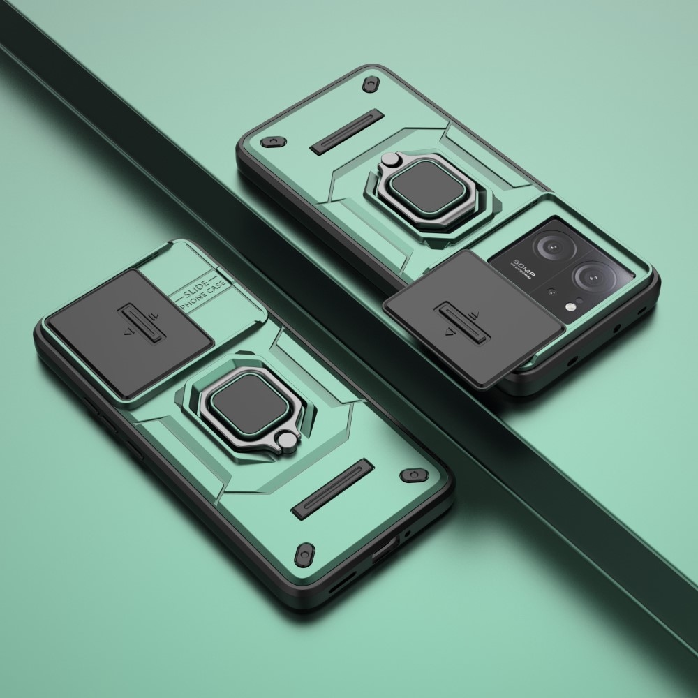 Lencseálló hibrid borítás Xiaomi 13T/13T Pro készülékhez - zöld