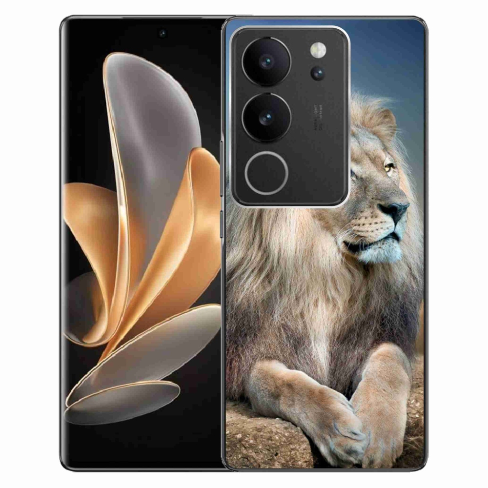Gél tok mmCase a Vivo V29 5G készülékhez - Lion 1