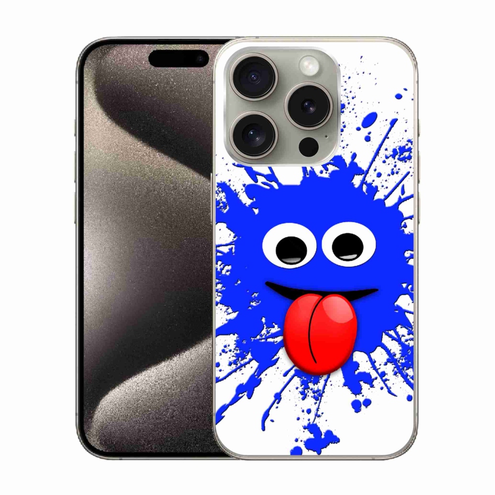 Zselés borítás mmCase iPhone 15 Pro készülékhez - szellem