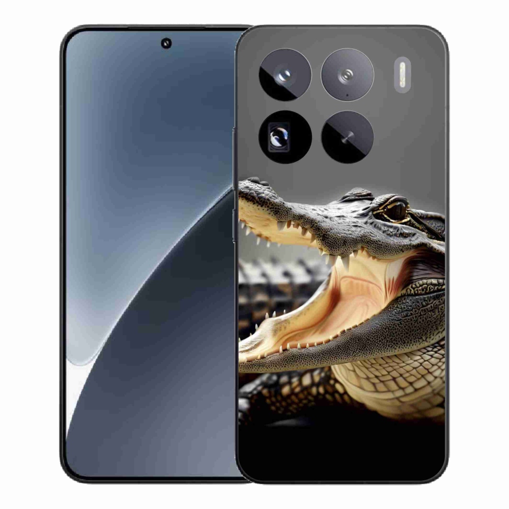Gél borítás mmCase a Xiaomi 15 Pro-hoz - krokodil