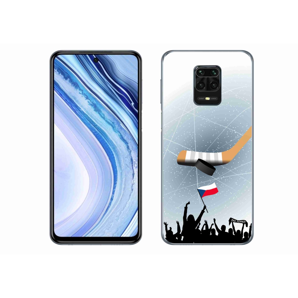 Gél borítás mmCase a Xiaomi Redmi Note 9S-hez - hoki rajongóknak