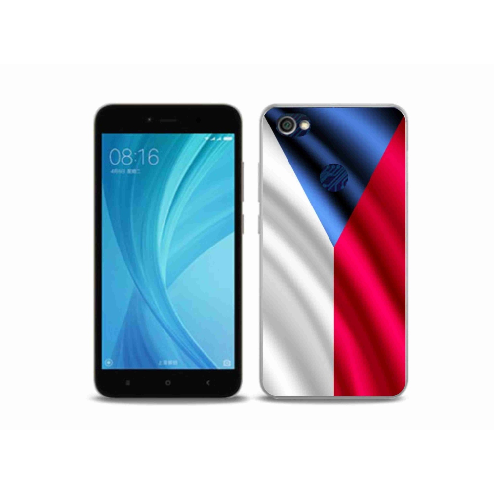 Gél borítás mmCase a Xiaomi Redmi Note 5A Prime számára - cseh zászló