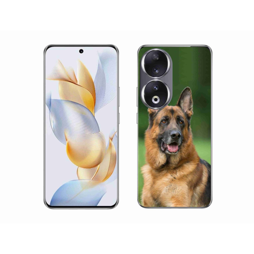 Zselés borítás mmCase a Honor 90 - Német juhászkutyához