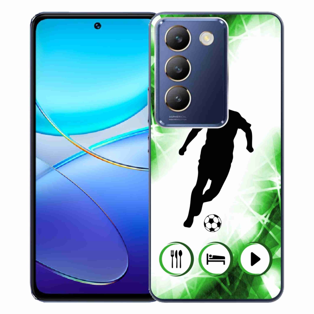 Gél borítás mmCase a Vivo V40 SE 4G/5G készülékhez - focista