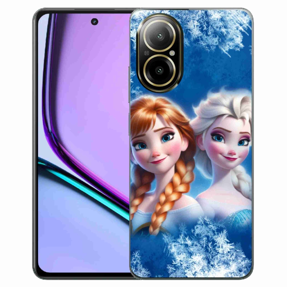 Gél borítás mmCase a Realme C67 készülékhez - Ice Kingdom 2